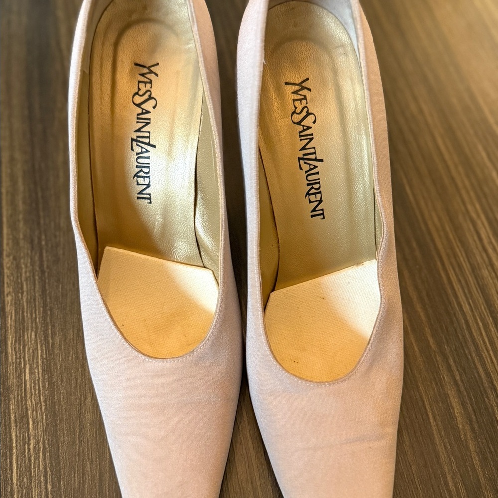 Yves Saint Laurent Women's Beige Heels